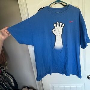 Nike Blue Loose Fit T-Shirt